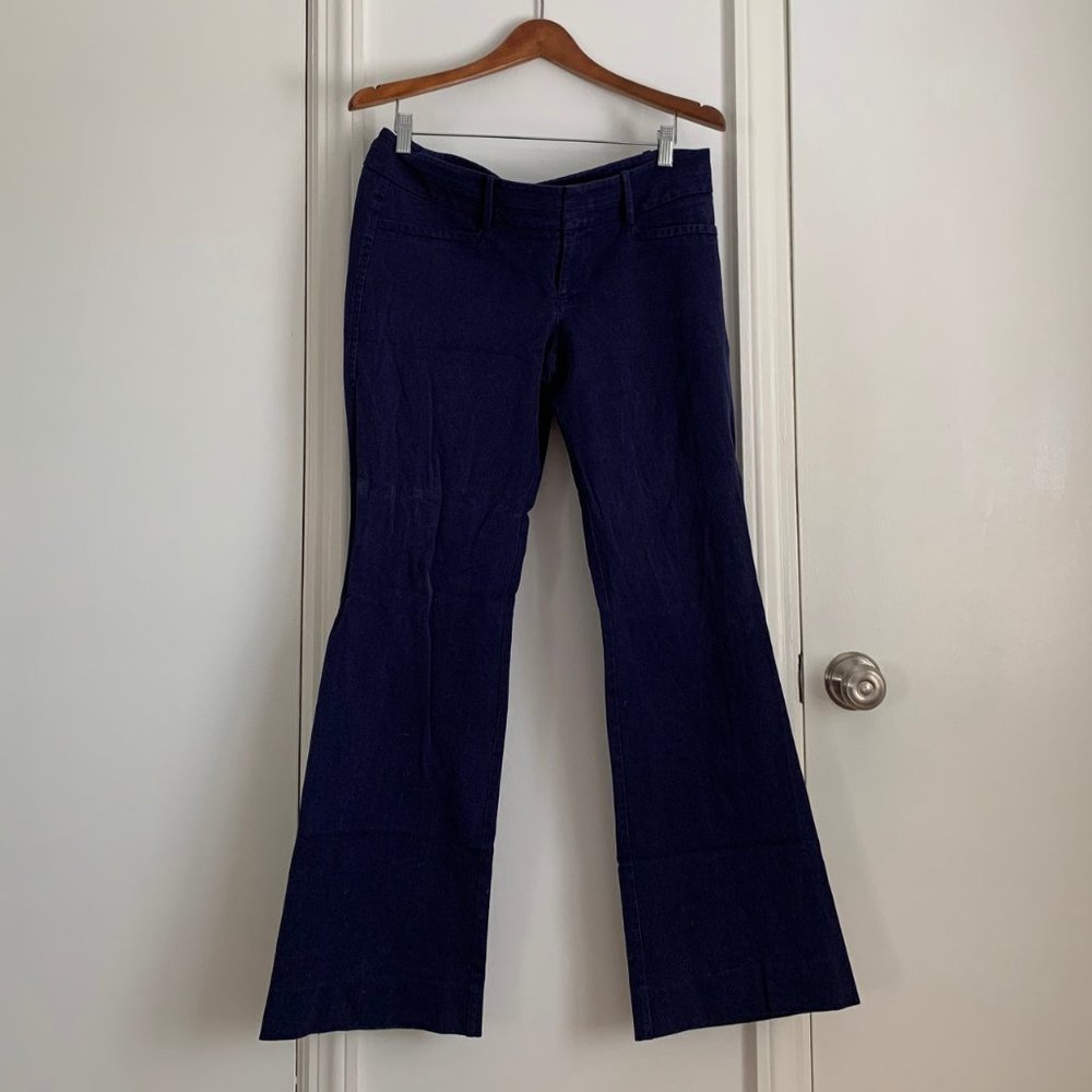 Lilly Pulitzer Navy Stretch Work Pants - Size 12